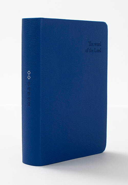 DKV2203우리말특미니단색/무지퍼/블루