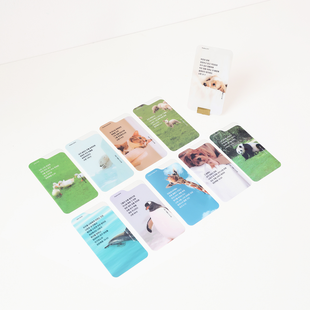 섬김과나눔5500-피스비북마크(16애니멀)